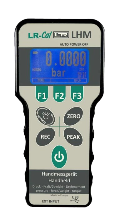 LR-Cal Handheld Measuring Device ForForce, Torque And Pressure